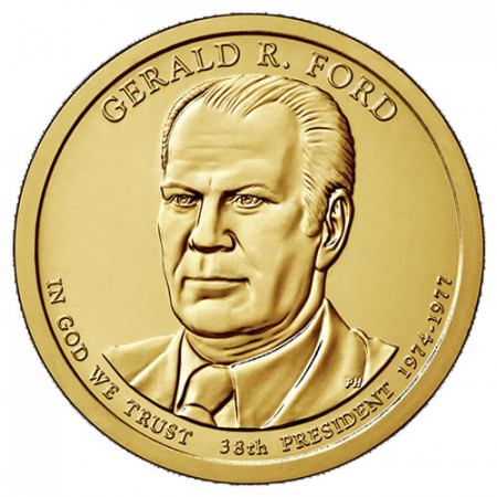 2016 * 1 Dólar Estados Unidos "Gerald Ford - 38th" UNC