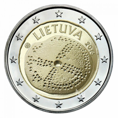 2016 * 2 Euro LITUANIA "Cultura Báltica" UNC