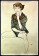 1990ca * Cartel Arte Original "EGON SCHIELE - Ragazza con Camicia Verde" Italia (A-)