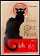 1980ca (1897) * Cartel Arte Original "Chat Noir, Tournee du - T. A. Steinlen" Checoslovaquia (B+)