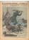 1943 * Illustrazione del Popolo (N°3) "Mitragliere Fronte Russo -  Aviazione In Tunisia" Revista Original