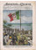 1936 * La Domenica Del Corriere (N°17) "Tricolore sul Lago Tana - Il Saluto dei Sudditi " Revista Original