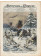 1940 * La Domenica Del Corriere (N°4) "Scene Guerra in Finlandia - Udienza Pontefice Sposi" Revista Original