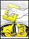 1990ca * Cartel Arte Original "Roy LICHTENSTEIN - Washing Machine - 1961 " USA (B+)
