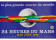 1974 * Cartel Original "24 Heures du Mans - JEAN JACQUELIN" (A)