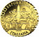 2025 * 10 Euro Oro ITALIA "Serie Fuentes de Italia - Fontana dei Quattro Fiumi, Roma" PROOF