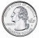 2002 * Cuarto de dólar Estados Unidos Indiana (D)