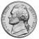 2004 * 5 Cents Níquel de Dólar Estados Unidos "Jefferson Nickel - Westward Journey, Keelboat" (KM 361) UNC