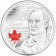 2012 * Cuarto de dólar Canadá General Sir Isaac Brock pintado