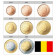 Años Mixto * Serie 8 monedas euro BELGICA