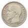 1859 A * 50 Céntimos plata Francia "Napoleón III" MBC