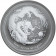2012 * Dólar de plata 1 OZ Año del Dragón Australia