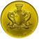 1972 * 50 pounds Malta oro Neptuno