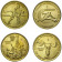 1997-1999 * Grupo completo Grecia 100 drachmes