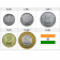 2011 * set rupias 5 monedas India Nuevo Diseño