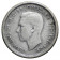 1939 (m) * Sixpence (6 Pence) Plata Australia "Jorge VI - Escudo" (KM 38) cMBC