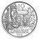 2019 * 10 Euro Plata AUSTRIA "Knights’ Tales - CHIVALRY" (1/5) FDC