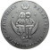 2007 * 20 Rubles Plata Bielorrusia "Alicia en el País de las Maravillas" Tipo I (Amarillo)