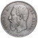 1873 * 5 Francos plata Bélgica "Leopoldo II" Tipo A MBC/EBC 