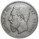 1873 * 5 Francos plata Bélgica "Leopoldo II" Tipo A MBC- 