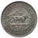 1954 * 50 Cents - 1/2 Shilling África Oriental Británica - British East Africa "Isabel II" (KM 36) MBC/MBC+