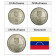 2016 * Serie 3 Monedas Venezuela "Bolivares - New Design" UNC