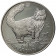 1991 * 1 Crown 1 OZ Plata Isla de Man "Gato del Bosque Noruego" (KM 292a) PROOF