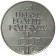 1987 * 100 Francs Plata Francia "230 Aniversario Nacimiento La Fayette" (KM 962) FDC