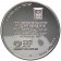 5755 (1995) * 2 New Sheqalim Plata Israel "Tratado de Paz Israel-Jordania" (KM 279) PROOF