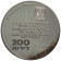 5740 (1980) * 200 Lirot Plata Israel "32 Ann. Independencia - Tratado Paz Entre Israel y Egipto" (KM 104) PROOF