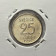 1959 TS * 25 Ore Plata Suecia "Gustavo VI Adolfo - Large Crown" (KM 824) BC/MBC