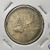 1953 * 25 Cents Canadá "Isabel II - Caribou" (KM 52) BC/MBC