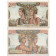 1953 * Billete Francia 5000 Francos "Terre et Mer" (131c) BC