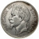 1867 A * 5 Francs Plata Francia "Napoleón III Graduado" - París (KM 799.1) BC+