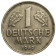 1950-2001 * 1 Mark ALEMANIA Federal "German Eagle" (KM 110) BC/MBC