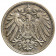 1890-1916 * 10 Pfennig ALEMANIA "Segundo Reich - Águila Imperial" (KM 12) BC/MBC
