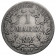 1876 A * 1 Mark Plata ALEMANIA "Segundo Reich - Águila Imperial" (KM 7) cMBC