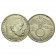 1938 B * 2 Reichsmark Plata ALEMANIA "Tercer Reich - Hindenburg" (KM 93) MBC+