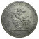 1820 LX * 1 Crown Plata Gran Bretaña "Jorge III – San Jorge" (KM 675) MBC