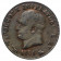 1808 V * 1 Centesimo Italia "Napoleón I - Rey de Italia - Venecia" (C 1.3) MBC+