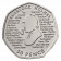 2019 * 50 Pence Gran Bretaña "Sir Arthur Conan Doyle - Sherlock Holmes" UNC