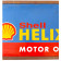 1970ca *Letrero Plastico/Metálico Esmaltado "SHELL Helix - Motor Oil" Doble Cara Italia (B)