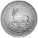2010 * 50 kwacha de plata 1 OZ Malaui Springbok