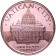 2013 Copper round Estados Unidos Medalla de cobre Papa Francesco I