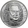 1985 * 1000 Lire Plata San Marino "Johann S Bach"