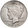 1935 (P) * 1 Dólar Plata Estados Unidos "Peace" Filadelfia (KM 150) EBC
