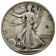 1946 (P) * Half 1/2 Dollar Plata Estados Unidos "Walking Liberty" Filadelfia (KM 142) BC