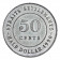 1920 * Half 1/2 Dollar (50 Cents) Plata Malasia - Straits Settlements "Jorge V" (KM 35.1) SC