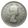 1954 * 2 1/2 Shillings Plata Sudáfrica "Isabel II" (KM 51) MBC