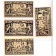 1921 * Lote 4 Notgeld Alemania 50 Pfennig "Baviera - Rothenburg" (1141)